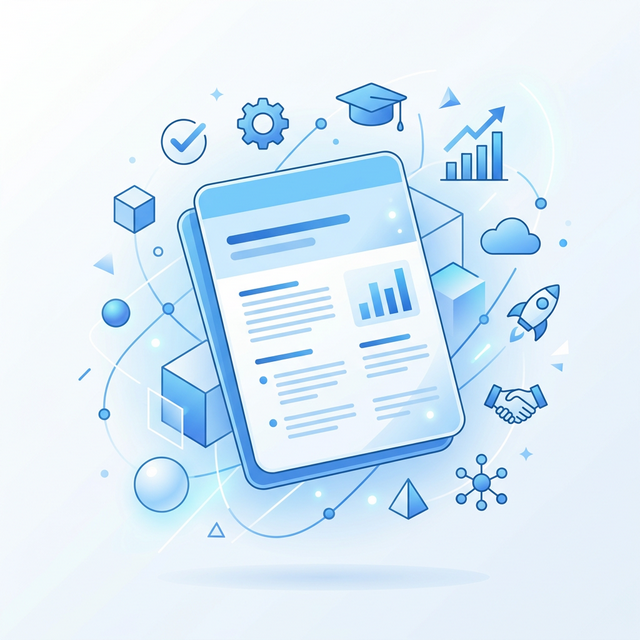 TechOven Brochure Illustration